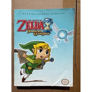 The Legend of Zelda Phantom Hourglass Official Strategy Guide Special Digest Ver